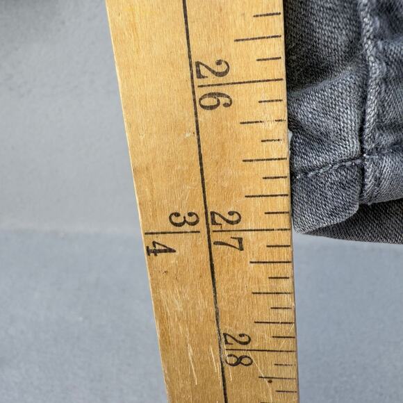 7 For All Mankind Jeans Women's 26 (2) Grey The Skinny 26 Ankle Zip Normcore - Picture 14 of 15